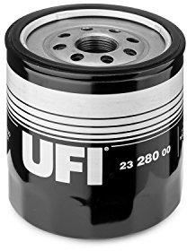 UFI Filters, Filtro Olio 23.280.00, Filtro Olio per Ricambio, Adatto a Auto, Applicabile su Diversi Modelli Asquith Motor Carriage, Ford e Umbrameccanica