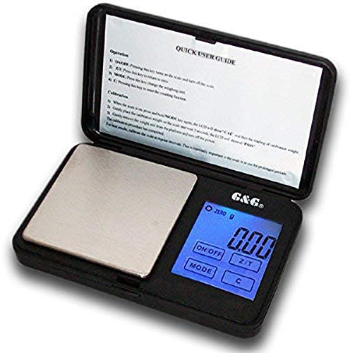 G&G TS 1000g/0.1g Feinwaage Taschenwaage Digitalwaage Münzwaage Goldwaage Scale (1000g x 0.1g)
