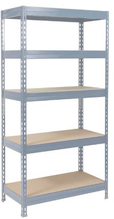 Office Marshal® Steckregal Grizzly - 4 Größen - 175kg Tragkraft/Boden, TÜV/GS-geprüft - kombinierbar