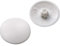 Screw Cap Covers - for Phillips and Square-X - White (100 per Pack) by Rockler