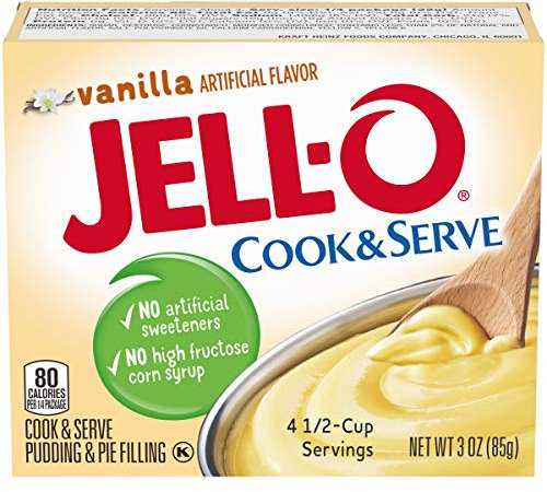jell-o Pudding und Pie Füllung – Vanille – 3 Unzen