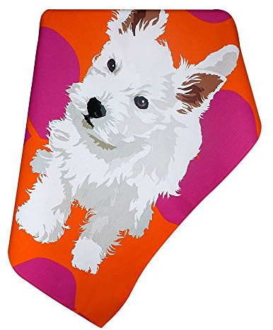 Leslie Gerry - Westie Dog Tea Towel