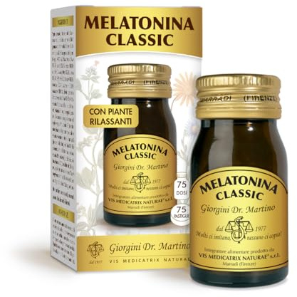 Dr Giorgini Integratore Alimentare, Melatonina Classic Pastiglie - 30 g