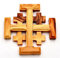 Jerusalem Olivenholzkreuz Made in Bethlehem (Größe L/8 x B/8 cm)