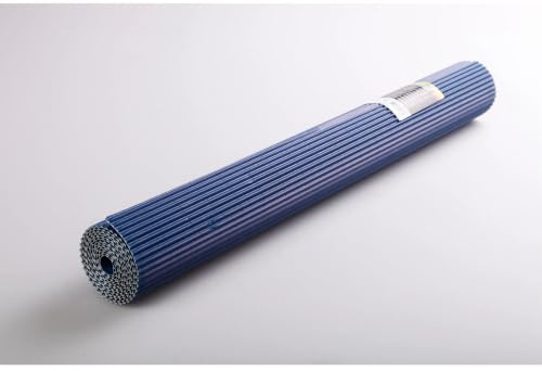 Clairefontaine 451063C - Maxi Flute Corrugated Board Roll 175g/m² - Navy Blue - Format 2,00x0,70 m - Creative leisure - Arts & Crafts, Creative Cardmaking