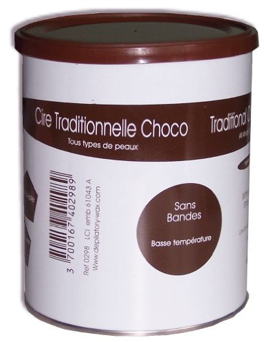 Storepil - Pot cire à épiler Traditionnelle Chocolat - 800 ml pour épilation
