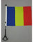 AZ FLAG - Fahrradfahne Rumänien - 21x14 cm - Rumänische Fahrradflagge 14 x 21 Cm - Fahrrad Flaggen