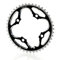 XLC 2502830100 Kettenblatt, Schwarz, 10