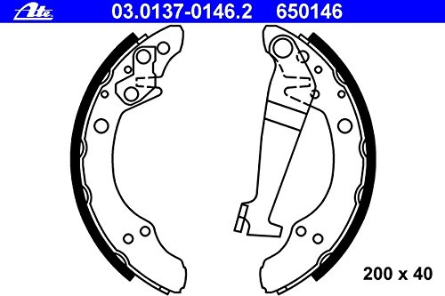 ATE Bremsbackensatz 03.0137-0146.2