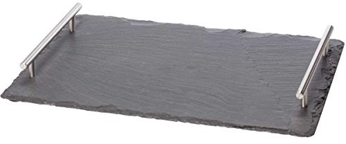 Oenophilia - Tagliere per formaggio in ardesia con manici