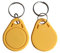 YARONGTECH® MIFARE Classic 1K RFID Schlüsselanhänger Tag 13.56MHz ISO14443A Gelb -10pcs