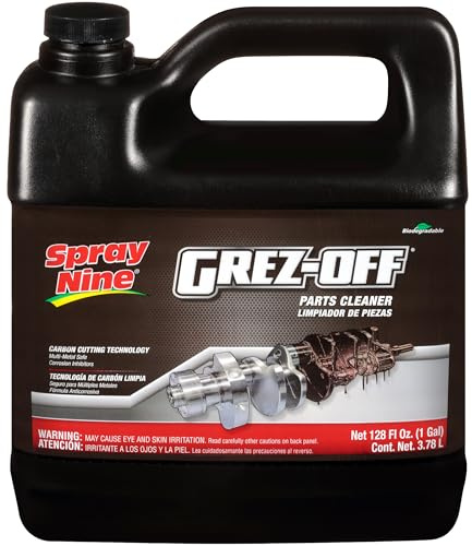 Spray Nine 22701 Grez-Off Heavy Duty Degreaser, 1 Gallon (Packaging may Vary)