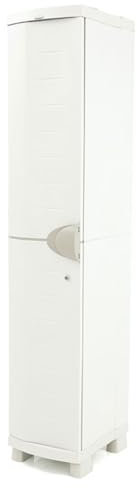 plastiken M258512 - Taquilla 4 estantes Space Saver 184 x 35 x 45 cm