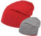 Barts Eclipse Beanie / Fleecemütze, fire red - rot -