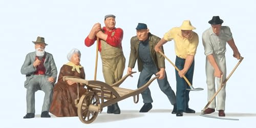 Preiser 1/22,50 TH – pr45157 – Modelleisenbahnen – Landbevölkerung 6 Figuren