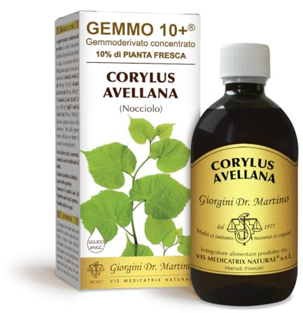 Dr Giorgini Integratore Alimentare, Nocciolo Gemmoderivato Concentrato Liquido Analcoolico - 500 ml