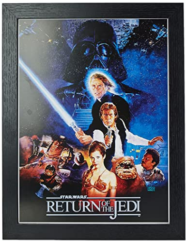 Star Wars FP11222P-PL Return of The Jedi, gerahmter Druck, 250 gsm Paperwrap MDF, mehrfarbig, 3.80 x 44.00 x 35.40 cm
