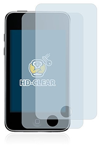 BROTECT (2 Stück Schutzfolie für Apple iPod Touch (2. Gen.) Displayschutz Folie Ultra-Klar