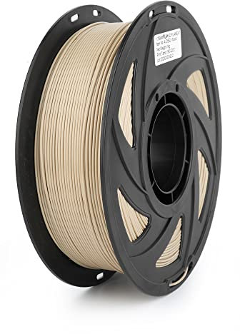 S SIENOC PLA+ Filament 1KG 3D Drucker PLA+ Filament 1,75mm 3D Drucker Filament Holzfarbe (PLA+ Holzfarbe)