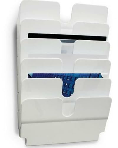 Durable Prospektspenderset (Flexiplus 6 Querformat, A4) 1 Set, weiß, 1700014011