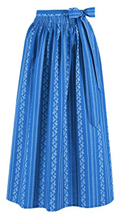 Stockerpoint Sc-195 Tablier Dirndl, Bleu (Royale), 3 (Herstellergröße: 46-50) Femme