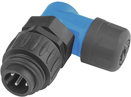 Amphenol C016 10K006 000 10 Rundstecker Stecker, gewinkelt Gesamtpolzahl: 6 + PE Serie (Rundsteckverbinder): C016 1 St.