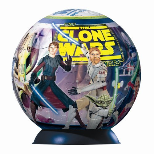 Ravensburger 11380 - Star Wars: The Clone Wars - 96 Teile junior Puzzleball