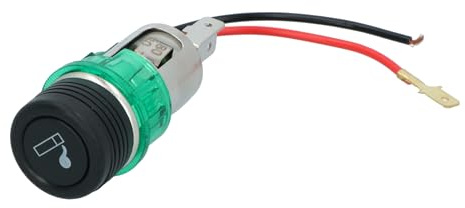 Carpoint | 12V Zigarettenanzünder mit Beleuchtung | Einfache Installation | Multifunktional | Integriertes Design | Langlebig und zuverlässig