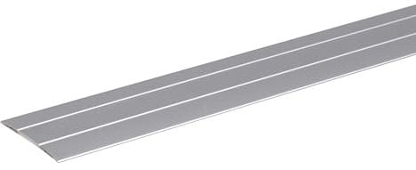 Alberts 491505 Übergangsprofil | selbstklebend | Aluminium, bronzefarbig eloxiert | 900 x 38 mm