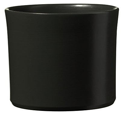Soendgen Keramik Blumenübertopf, Miami, anthrazit, 24 x 24 x 21 cm, 0525/0024/0207