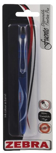 Zebra Fuente Disposable Fountain Pen - BLUE