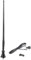tomzz Audio 1000-001-1 Antena Universal de Goma Altamente Flexible Am/FM(VHF) Aprox. 1,3m de Cable Enchufe de Antena DIN ISO