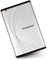 Transcend StoreJet 2.5 0GB Silver External Hard Drive Enclosure