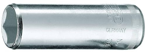 GEDORE Steckschlüsseleinsatz 1/4 Zoll lang 6-kant 7 mm,1 Stück, 20 L 7