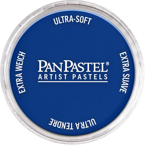 PanPastel Artist Pastels by GOLDEN, Phthalo Blue, 2.44” / 62mm Pan Diameter, Professional Artist Pastels, Unique Pan Format (cake-like)