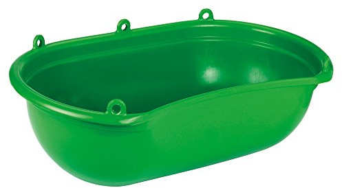 Kerbl 2985 Streuwanne mit Mulde grüner Kunststoff, 20 Liter