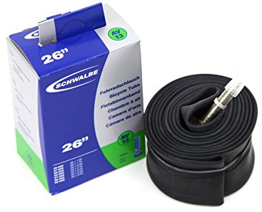 Schwalbe Schlauch Presta/Sclaverand 26-2.5 - schwarz, Größe:26