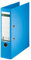 Leitz Qualitäts-Ordner 180°, A4, 8 cm Rückenbreite, Spezialpapierkaschierung in Leinenprägung, Blauer Engel, Hellblau, 10070030