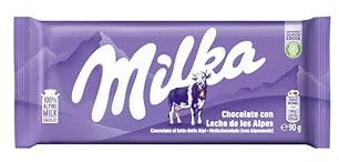 Milka Alpine Milk Chocolate Bar, 100g