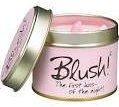 Lily Flame Scented Candle Tin - Blush -