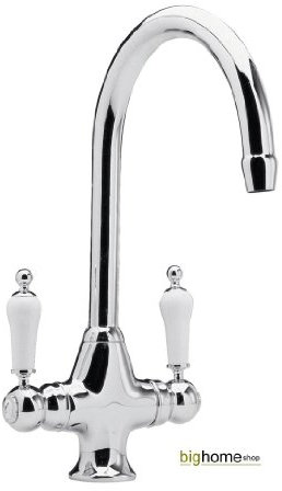 Lille Traditional Lever Style Kitchen Sink Mixer Tap