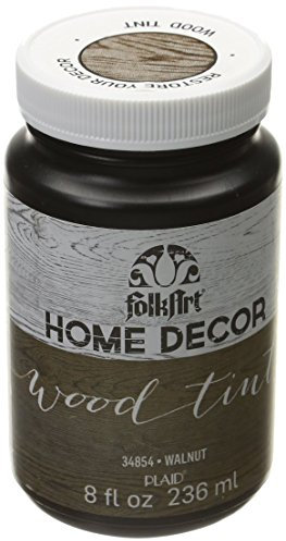 Plaid: Craft Paint Folkart Home Decor Holz tint-walnut