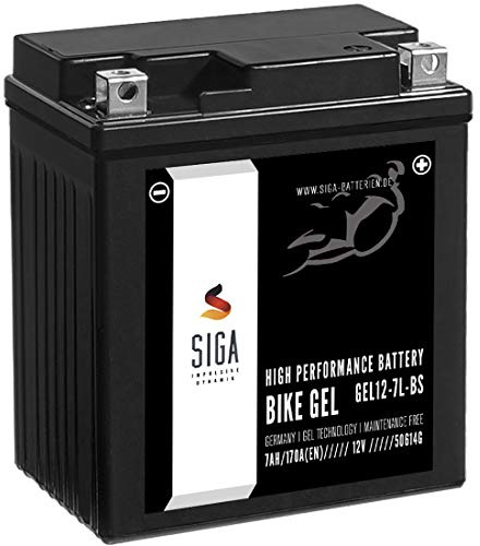 SIGA YTX7L-BS GEL Roller Batterie 12V 7Ah GEL12-7L-BS 50614 YTX7L-4 YTX7L