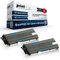 2X Print-Klex Tonerkartuschen kompatibel für Brother HL-L 2300 Series HL-L 2300 D HL-L 2320 D HL-L 2321 D HL-L 2340 DW HL-L 2360 DN HL-L 2360 DW HL-L 2361 DN HL-L 2365 DW HL-L 2380 DW TN2320 - Doppel