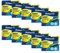 Pelikan 300087A - Juego de Cartuchos de Tinta 4001 para Plumas Estilográficas TP6, paquete de 60 unidades/10 cajas de 6 cartuchos, Verde