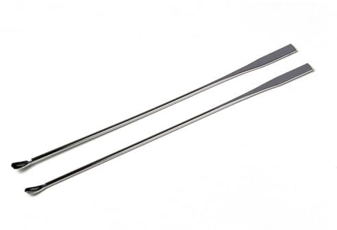 TAMIYA 74017-400 300074017 - Farb-Rührstab Metall, 2 Stück, Silver