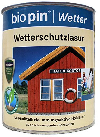 biopin Wetterschutzlasur kiefer 0.75 L, 22421