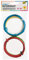 folia 79809 - Papierdraht 1,5 mm x 3 m, sortiert in 6 Farben
