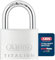 ABUS Vorhängeschloss Titalium 64TI/50 gl.-6512 - gleichschließend - Kellerschloss mit Schlosskörper aus Spezial-Aluminium - gehärteter Stahlbügel - ABUS-Sicherheitslevel 6