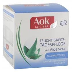 AOK Feuchtigkeits-Tagescreme mit Aloe Vera 3 x 50 ml